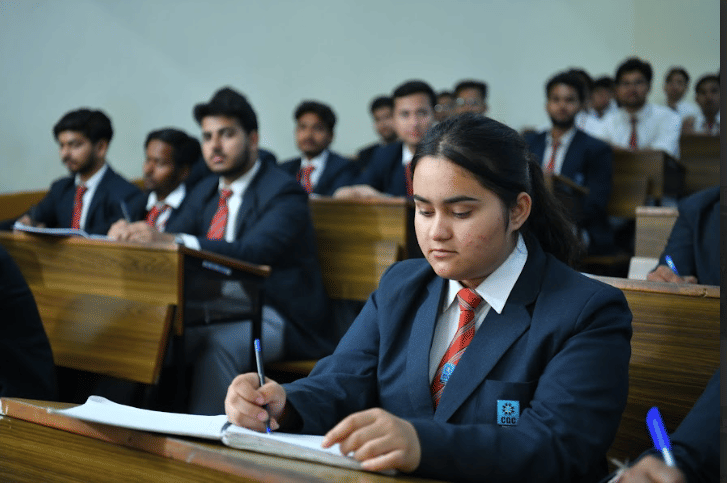 CGC Landran Students studying in Classrooms & E Classroom photo 16
